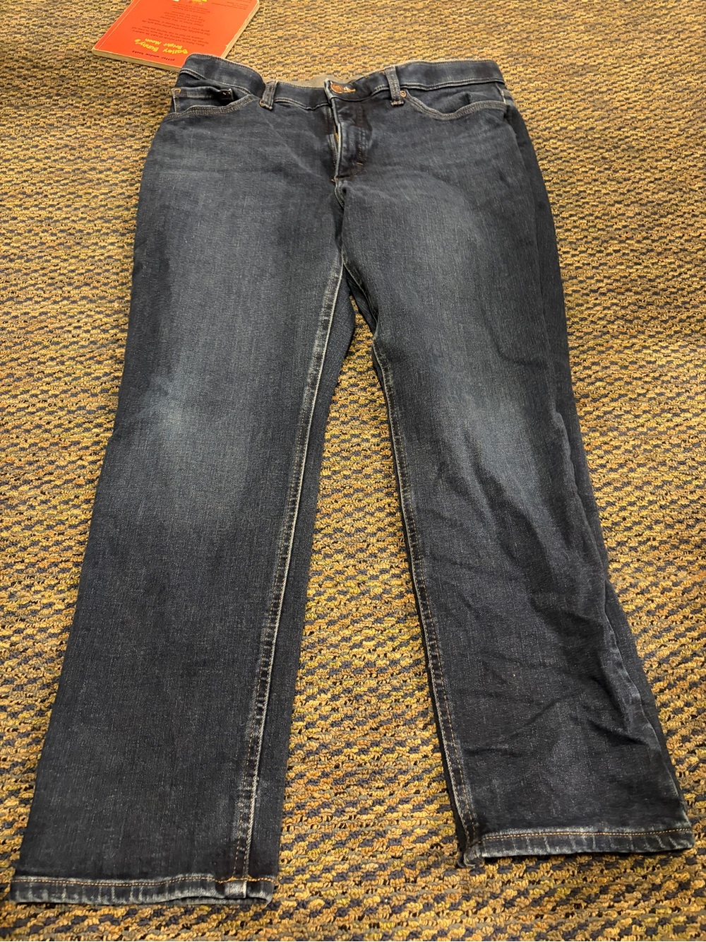 Lee Women's Dark Wash Straight Leg Jeans